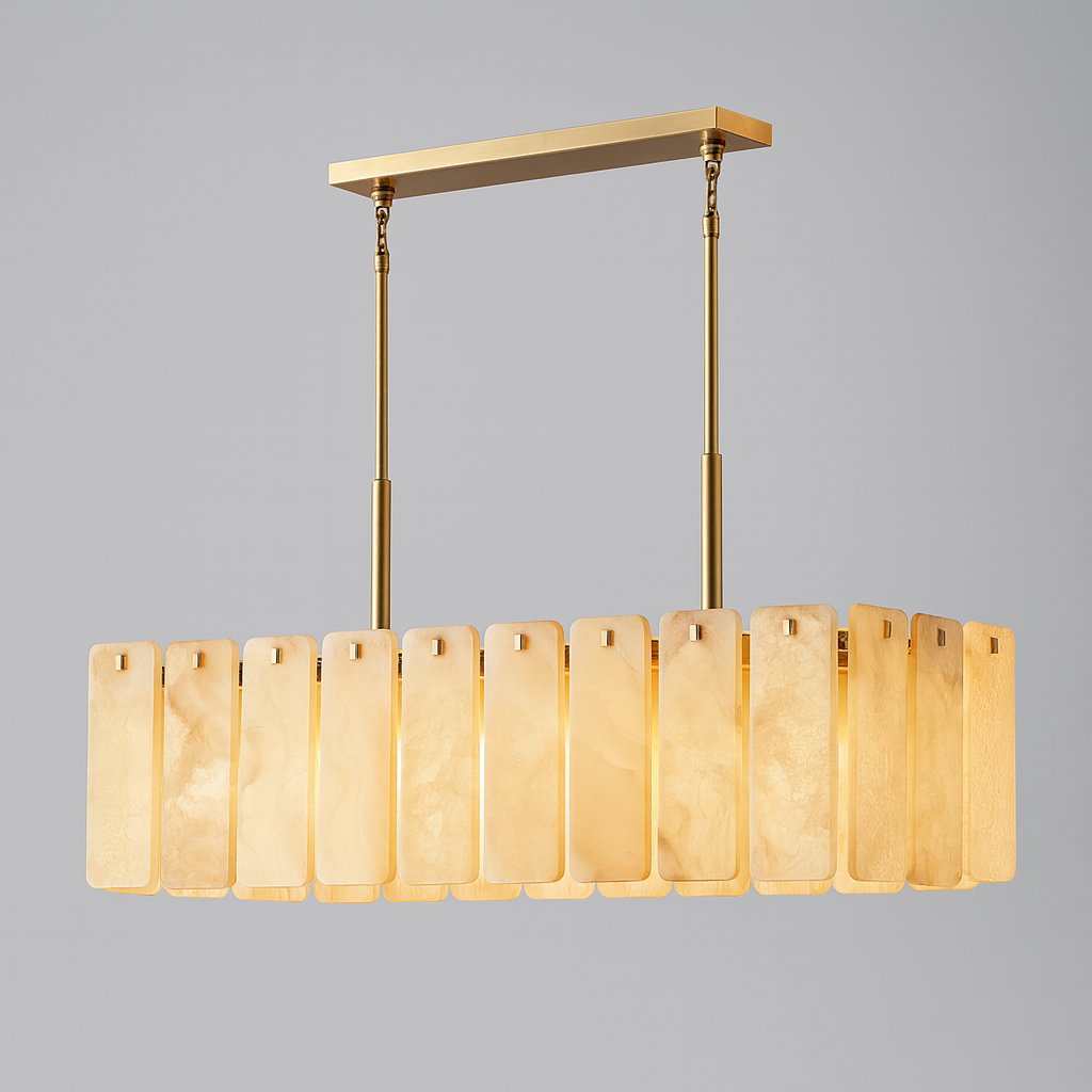 Balamette Onyx Rectangular Chandelier