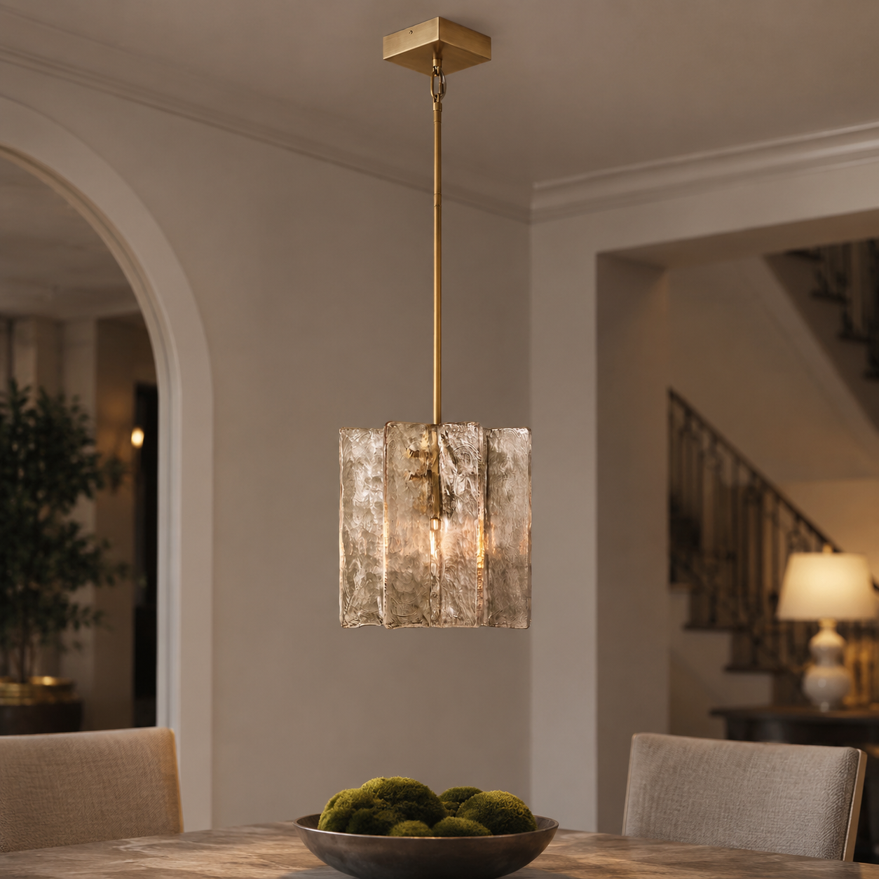 Lattica Glass Pendant Light