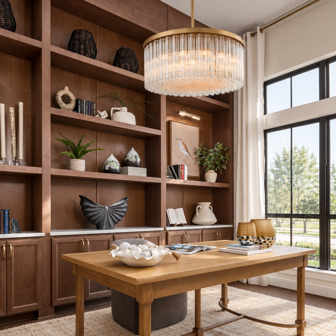 Cirbos Round Chandelier