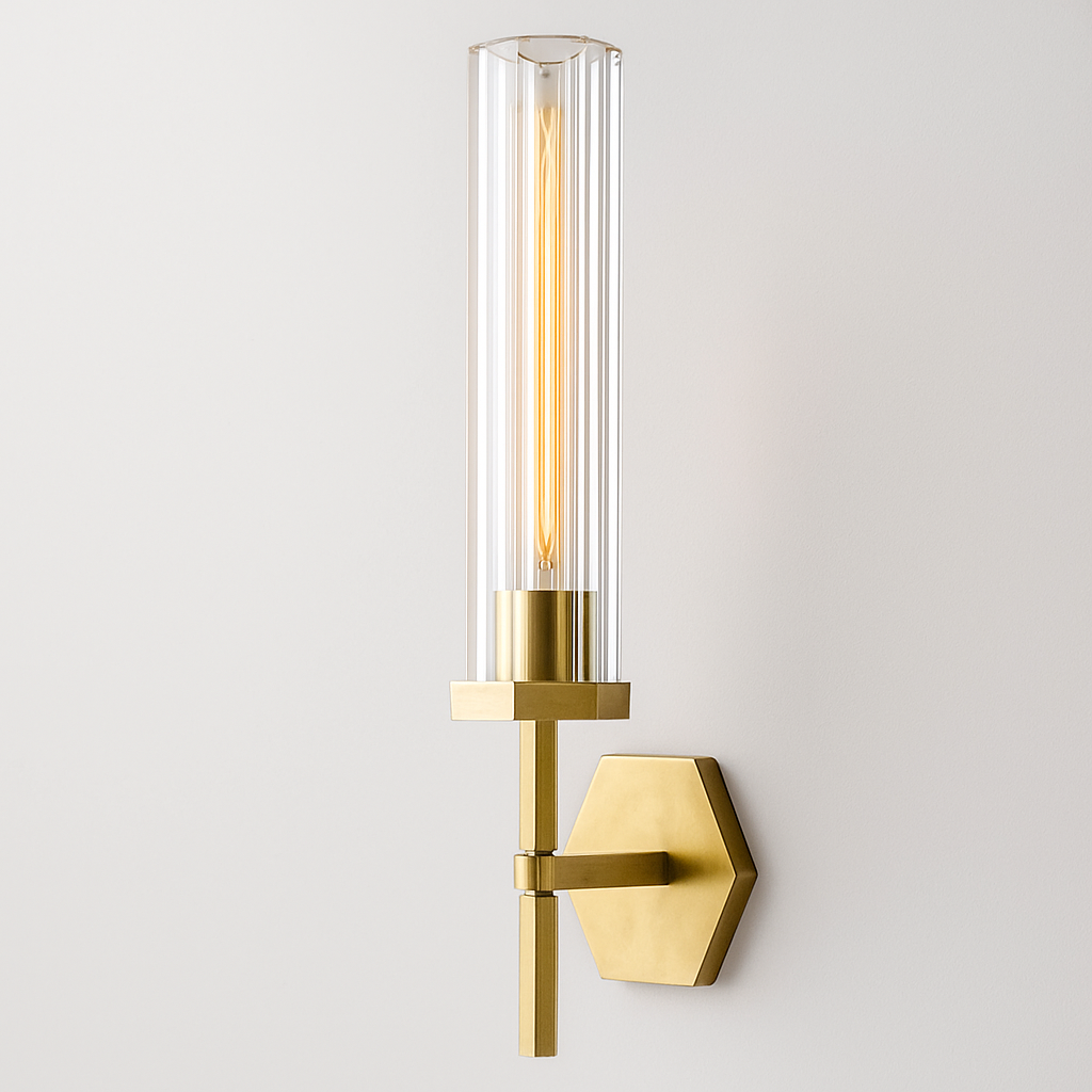 Lambety Hexagonal Grand Sconce