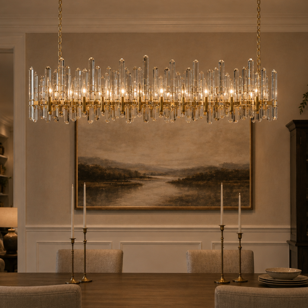 Bororence Linear Chandelier