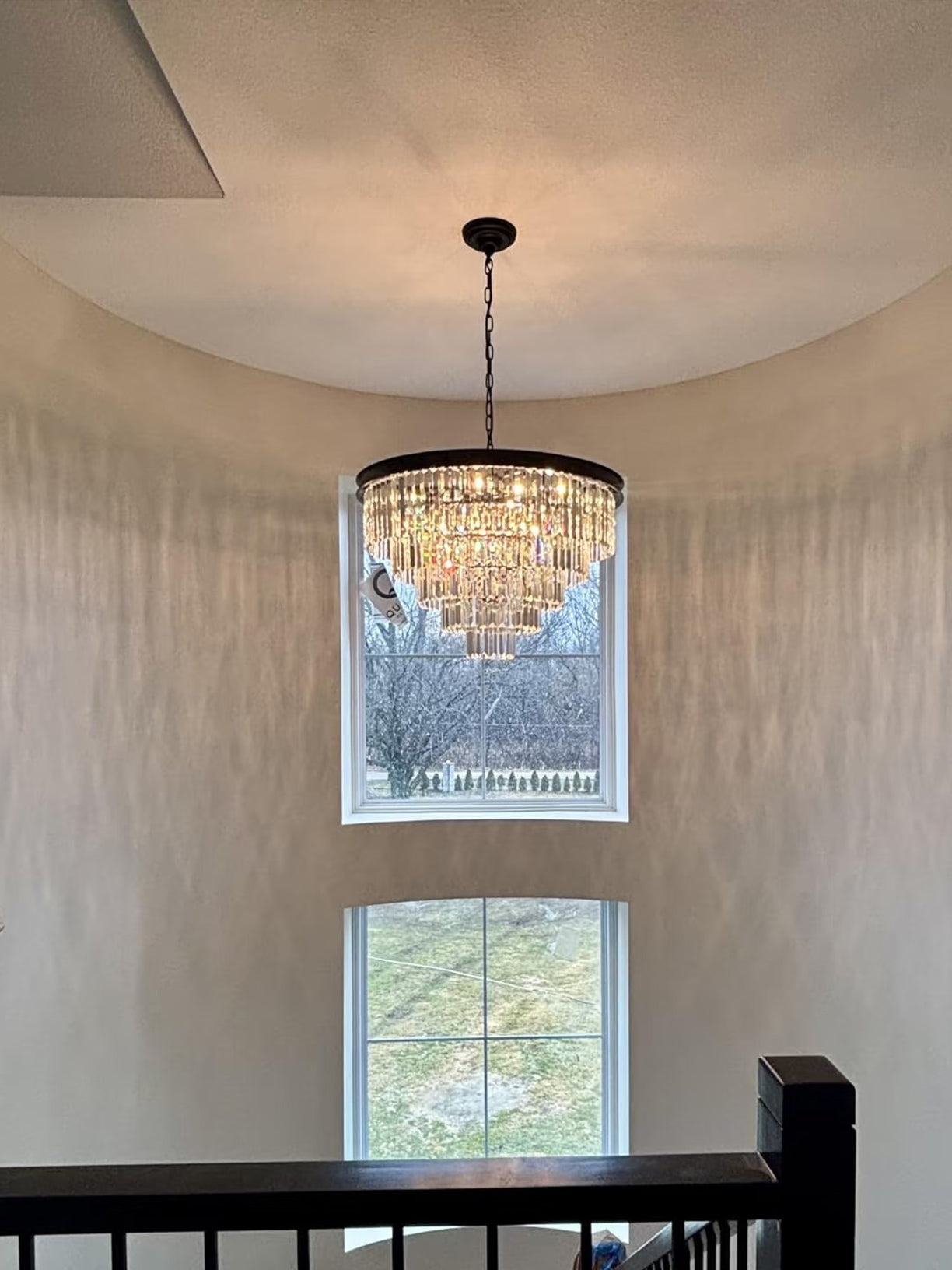 1920s Odeen Round Chandelier