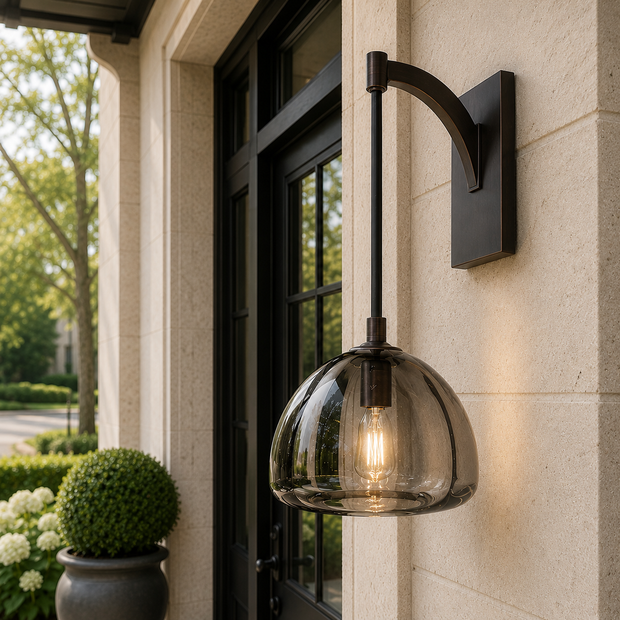 Hemispher Sconce
