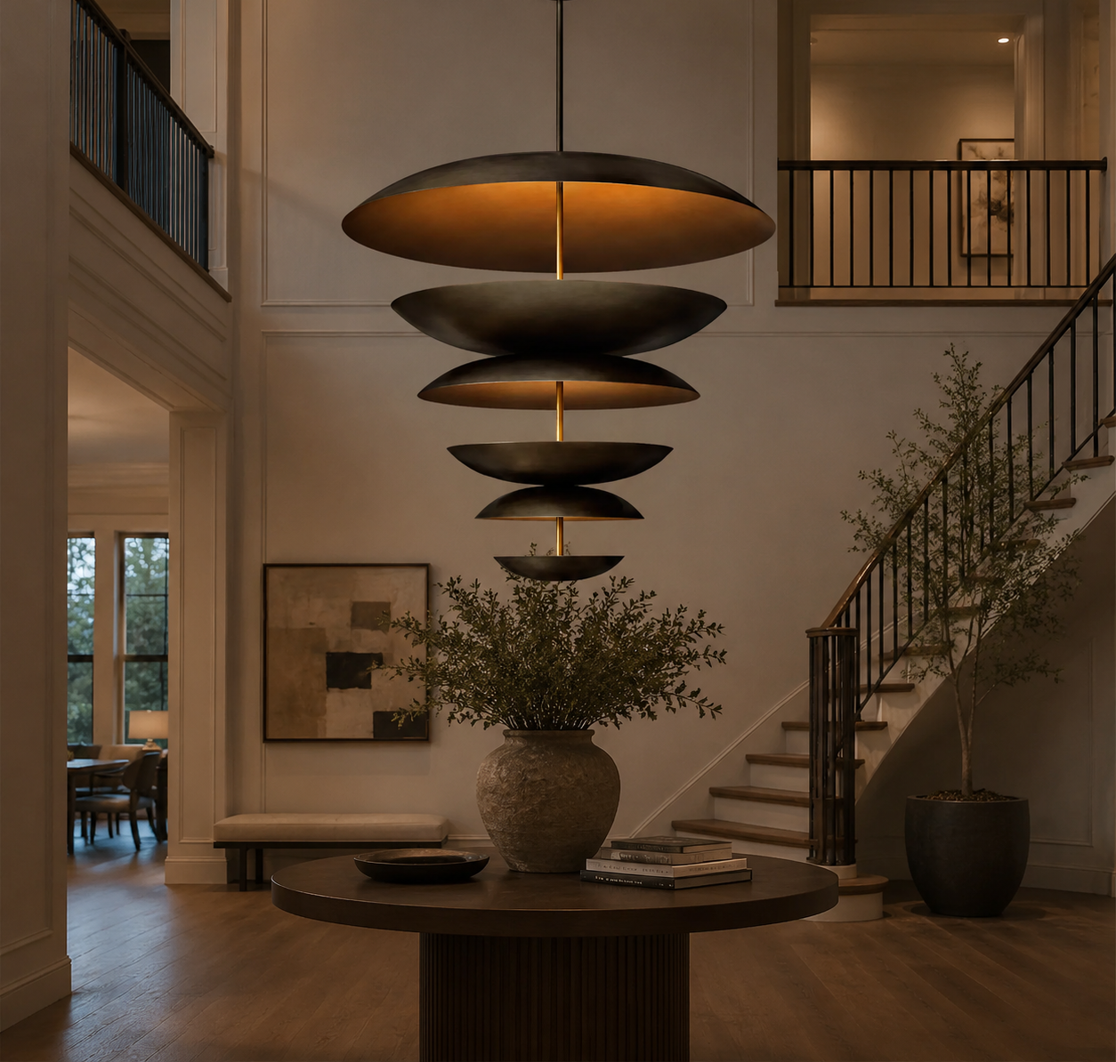 Cosmicara Three-Tier Chandelier