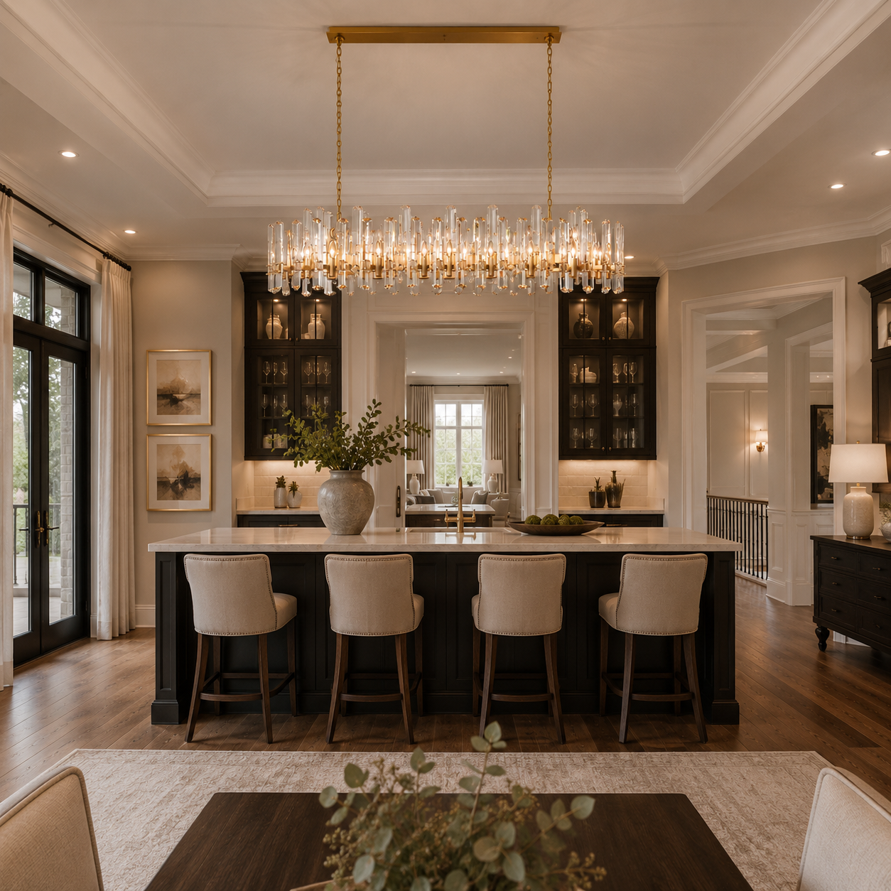 Bonington Linear Chandelier