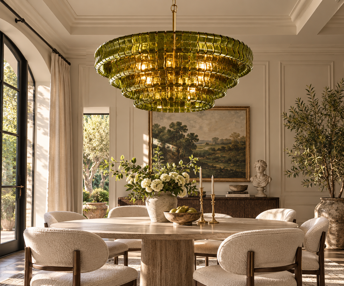 Ghiaccio Round Chandelier