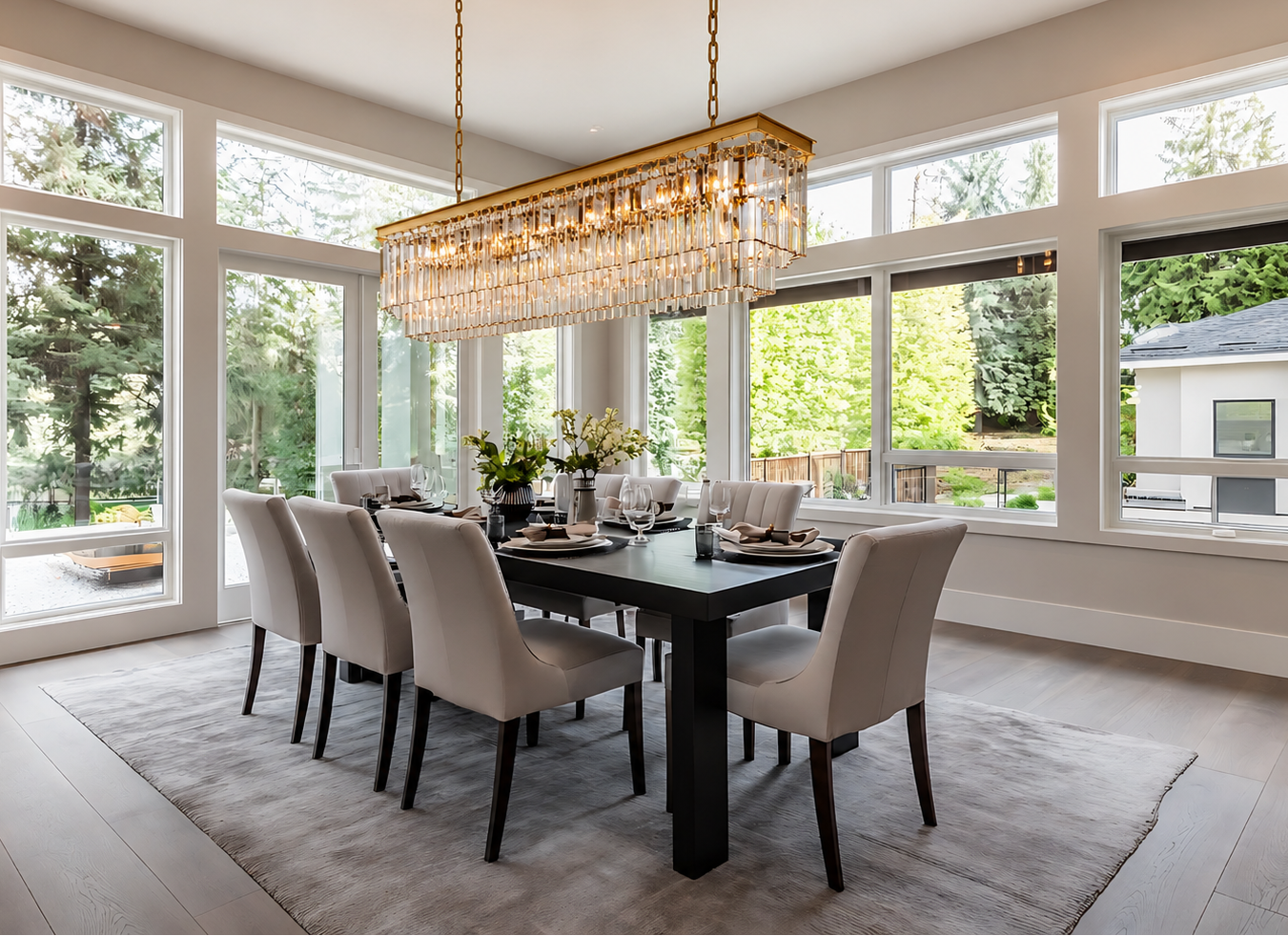 1920s Diomond Rectangular Chandelier