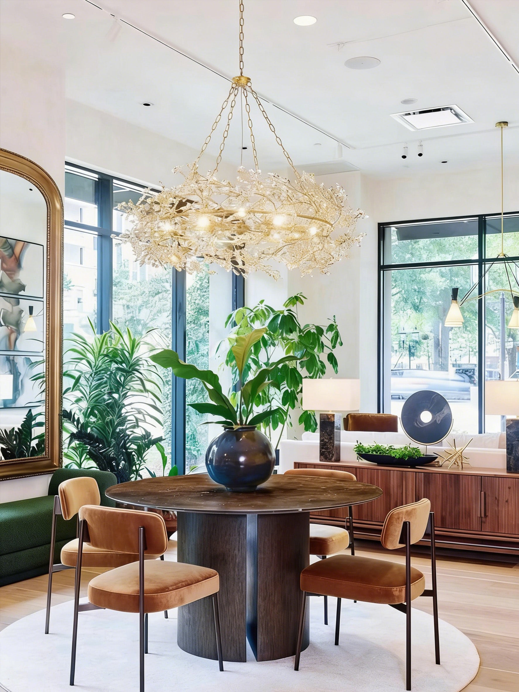 Fiore Crown Chandelier