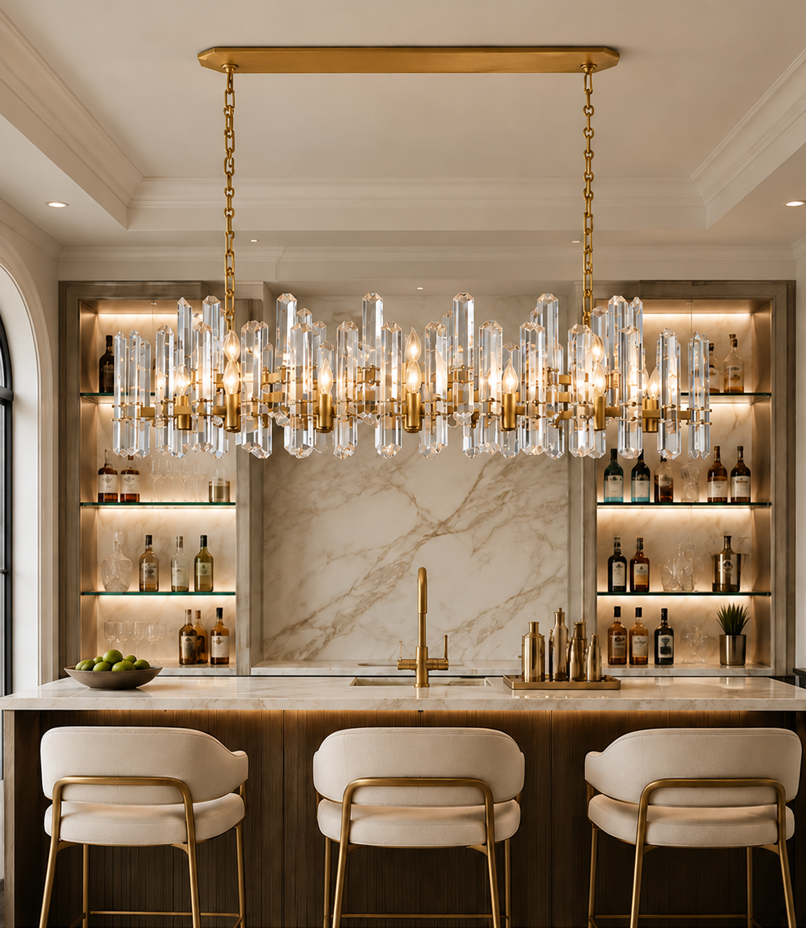 Bororence Linear Chandelier