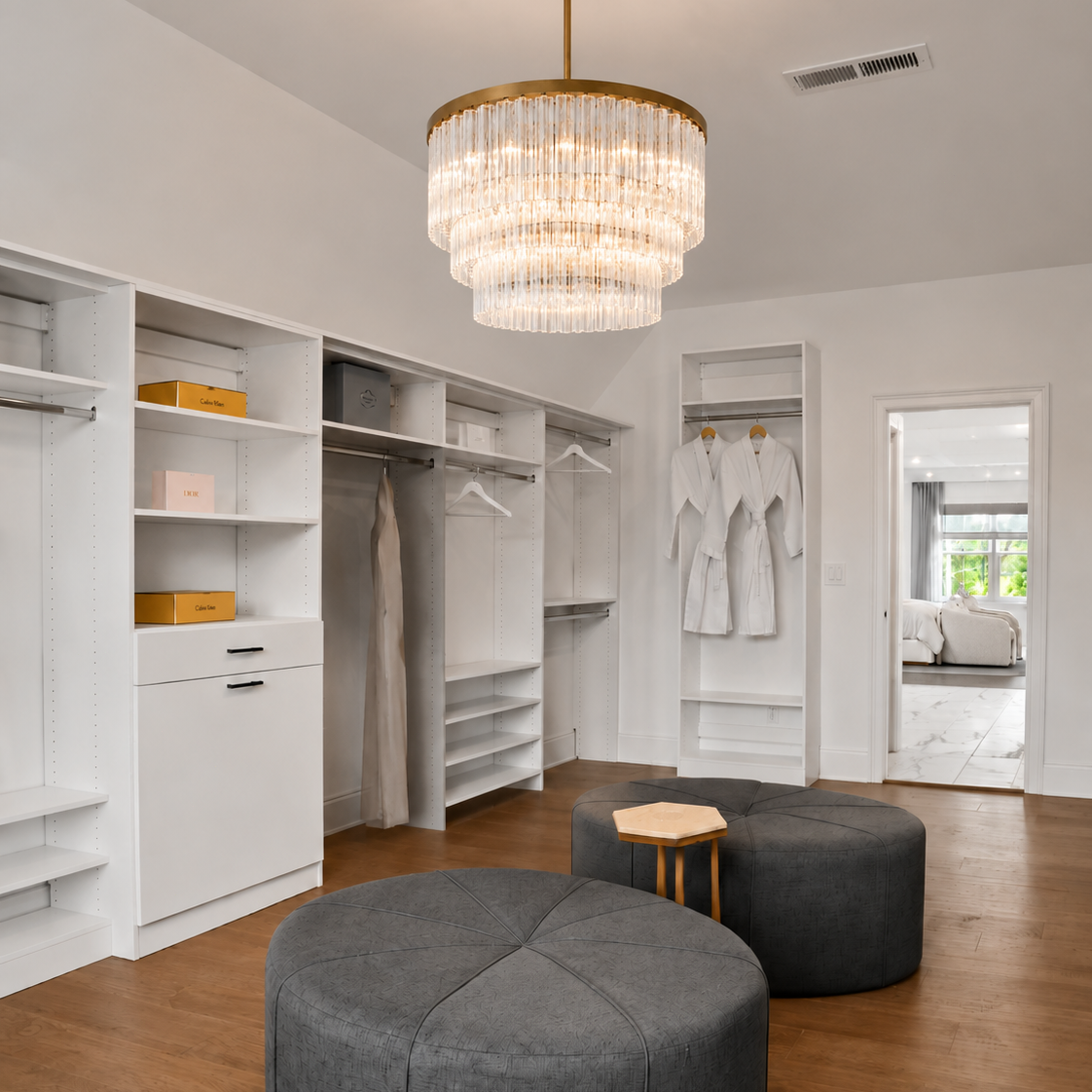 Cirbos Three-Tier Round Chandelier