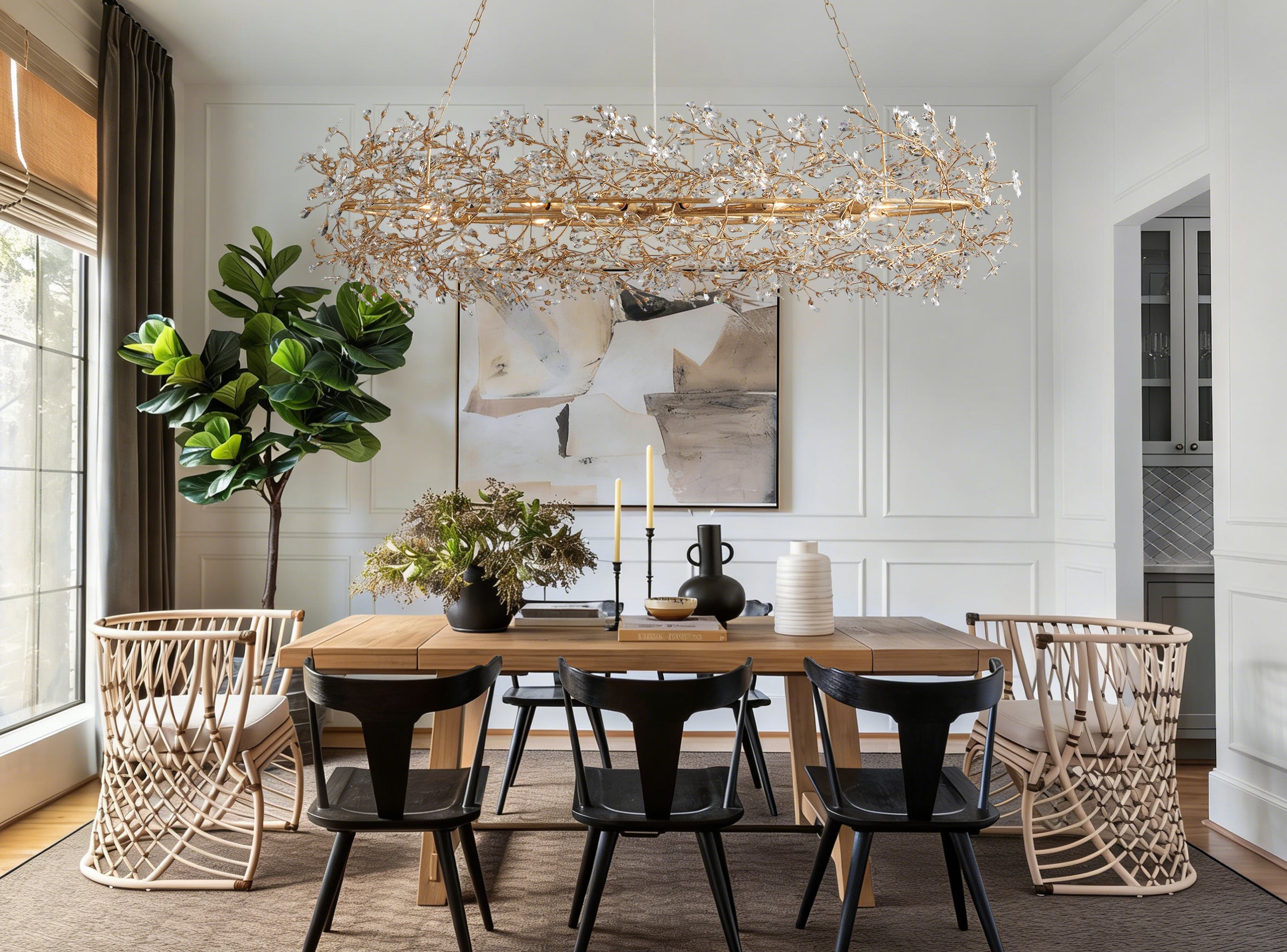 Fiore Oval Chandelier