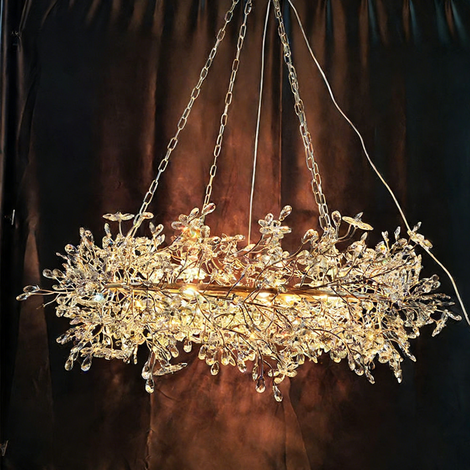 Fiore Crown Chandelier