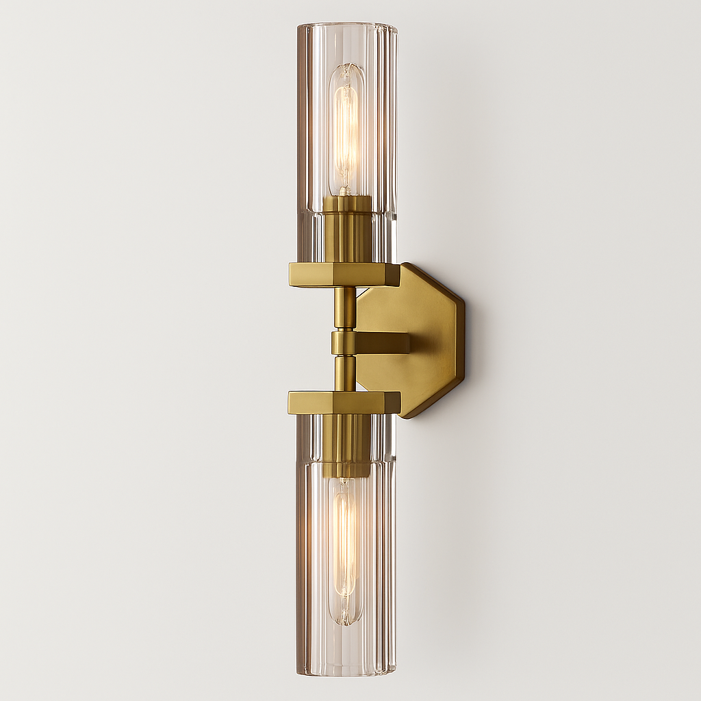 Lambety Hexagonal Linear Sconce