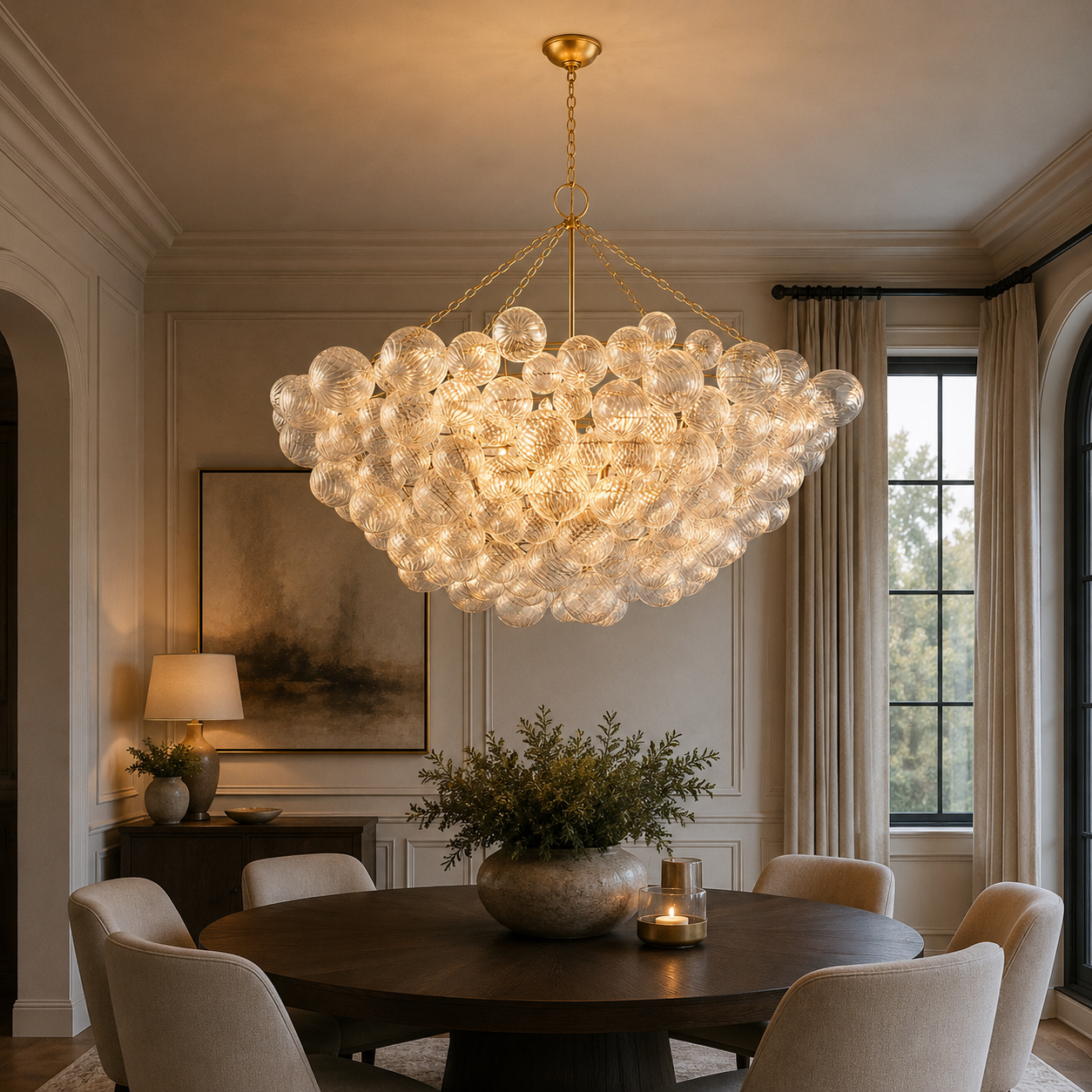 Taroas Round Chandelier