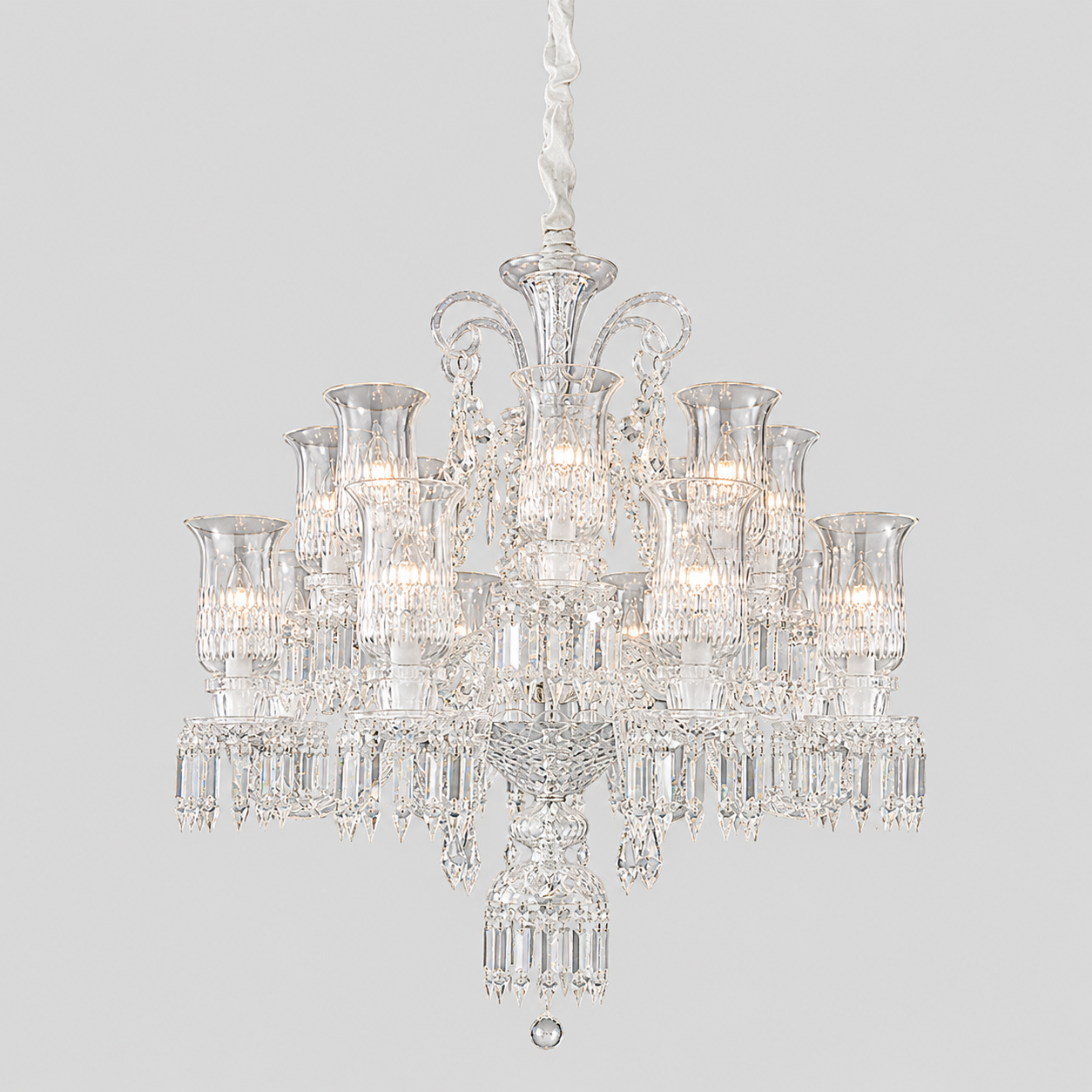 Crystal Cups Chandelier For Living Room