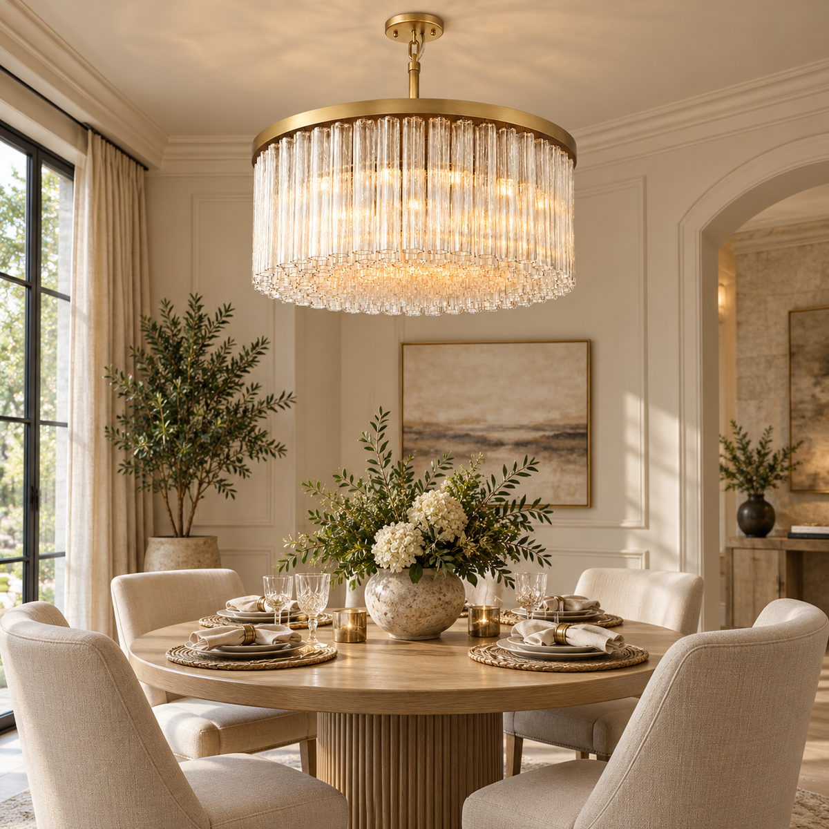 Cirbos Round Chandelier