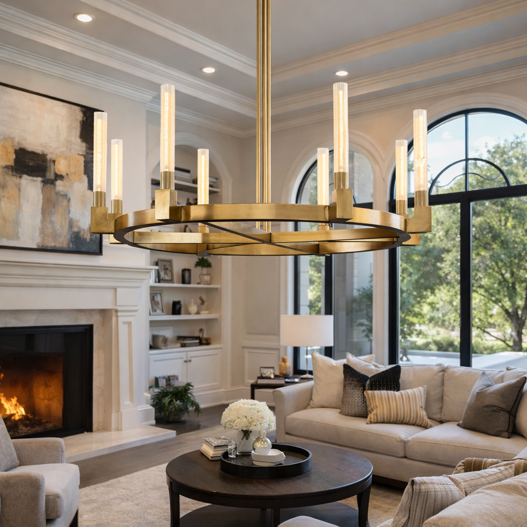 Bannele Round Chandelier