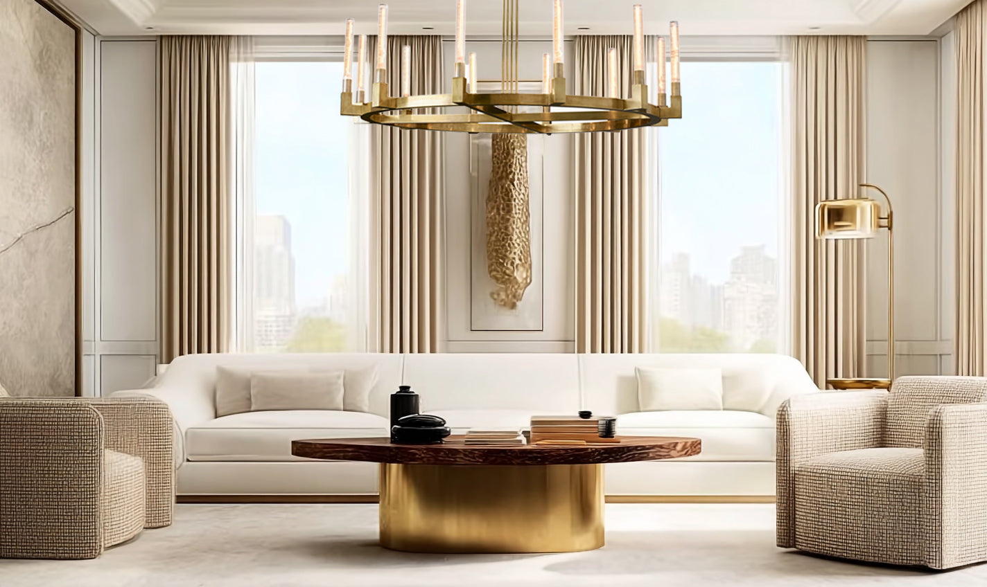 BANNELE Round Chandelier