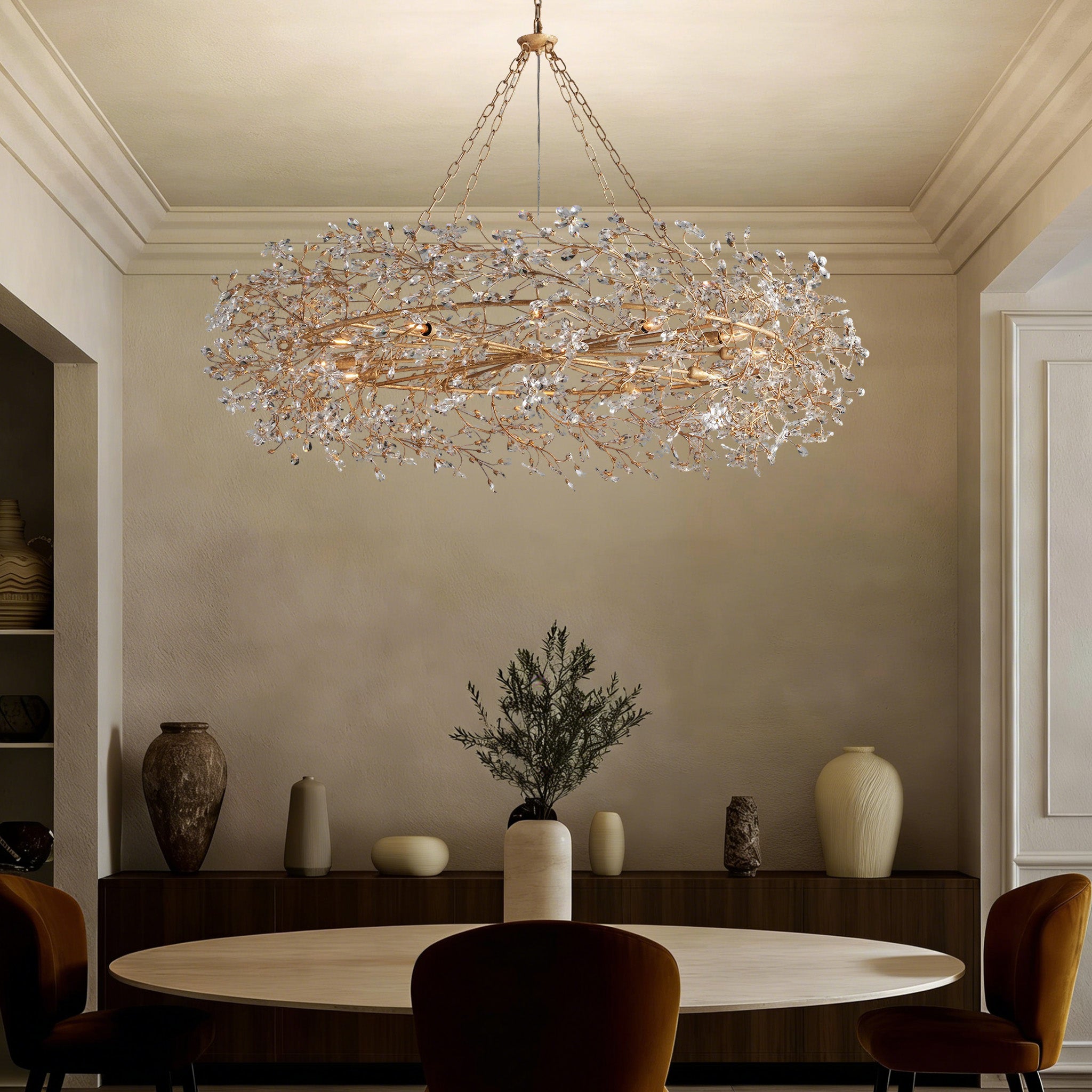 Fiore Crown Chandelier