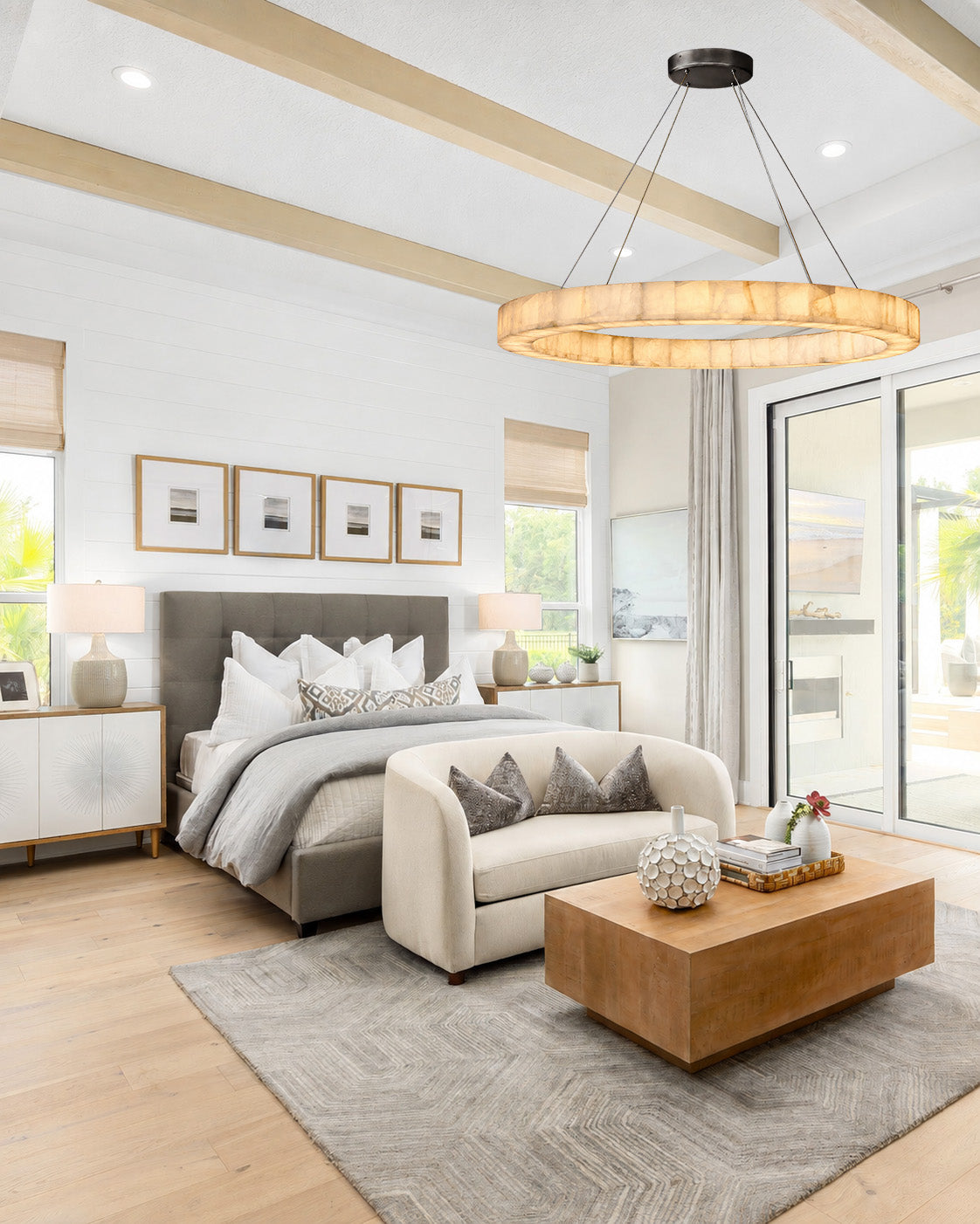 Rigede Lueur Round Chandelier