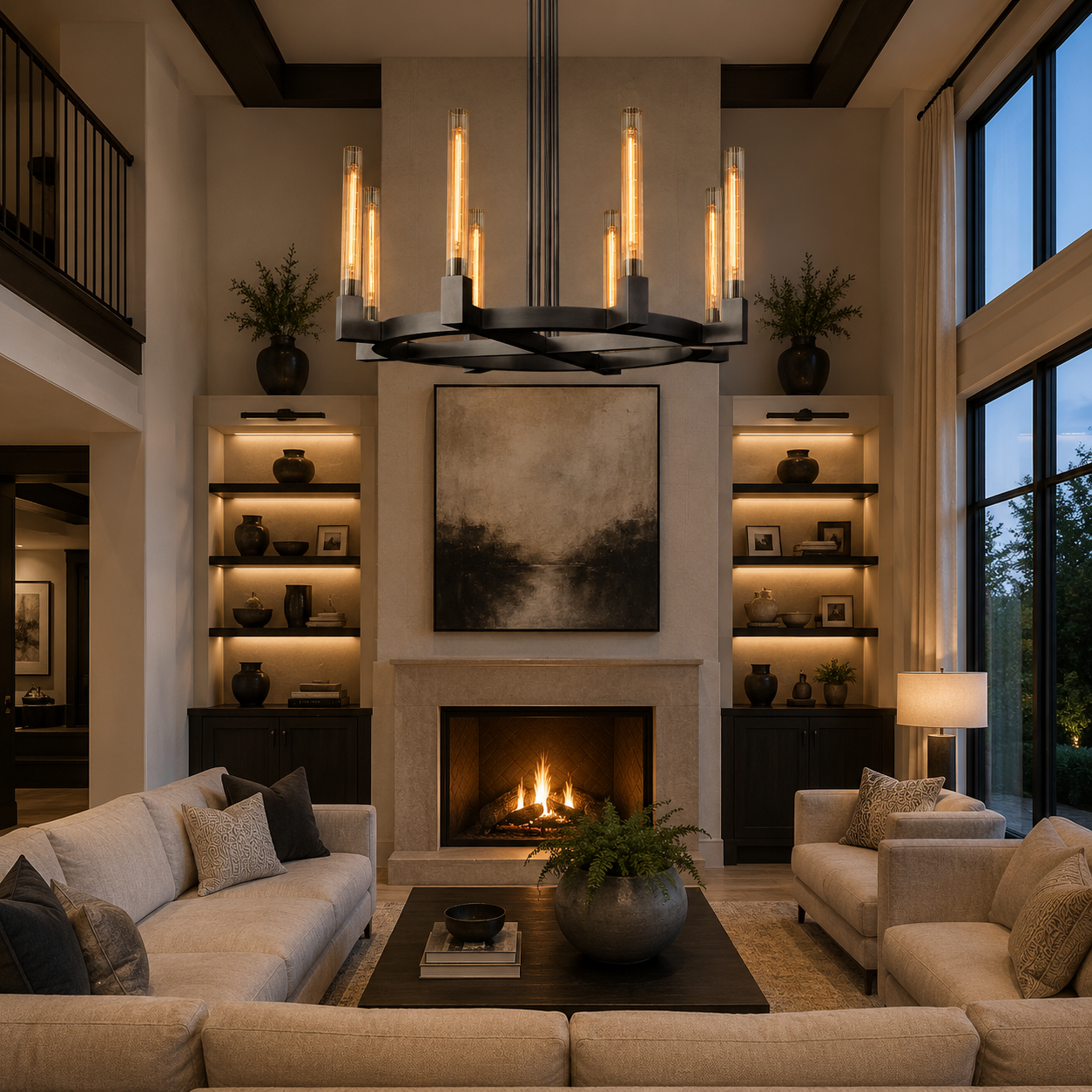 Bannele Round Chandelier
