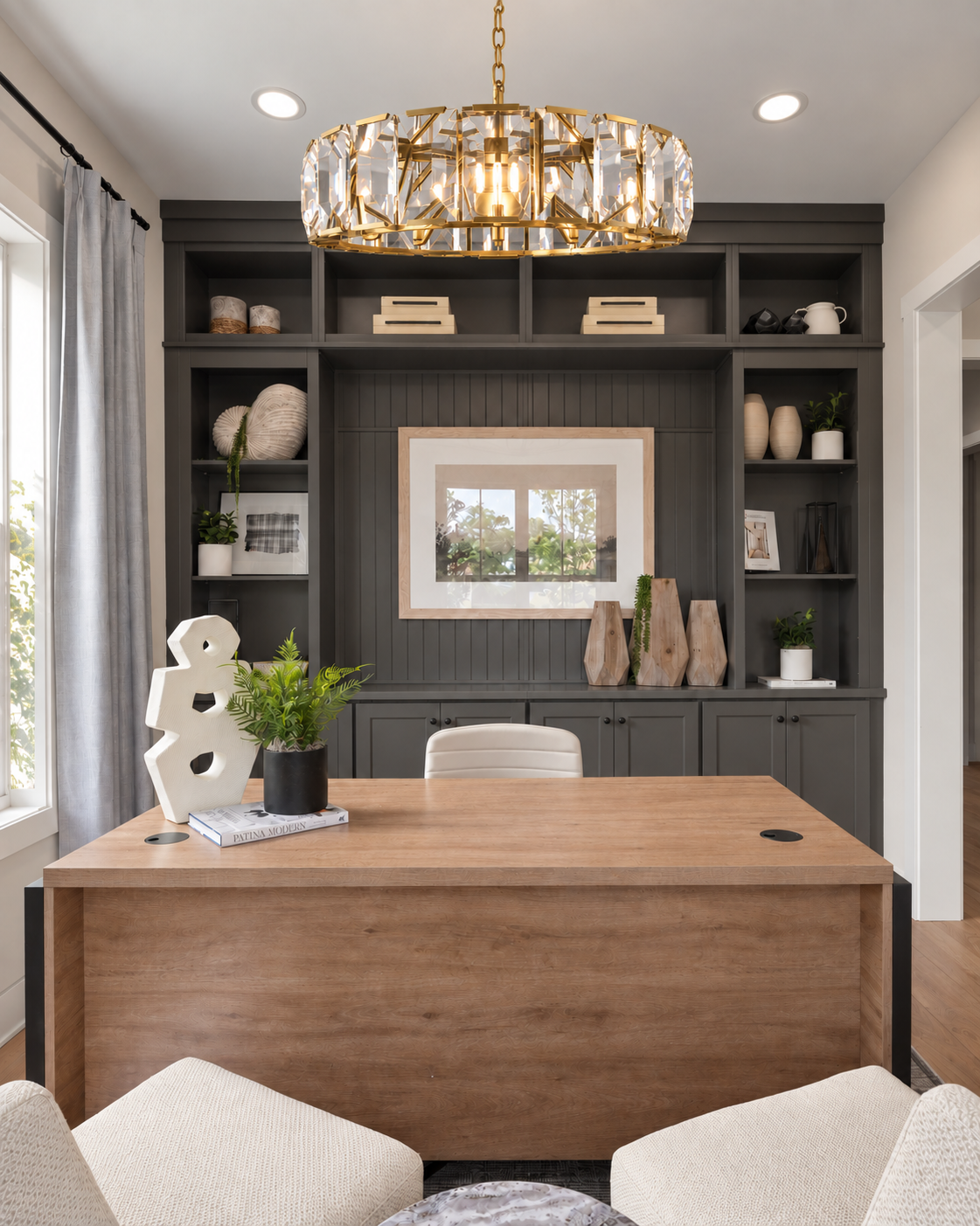 Hadilor Crystal Round Chandelier