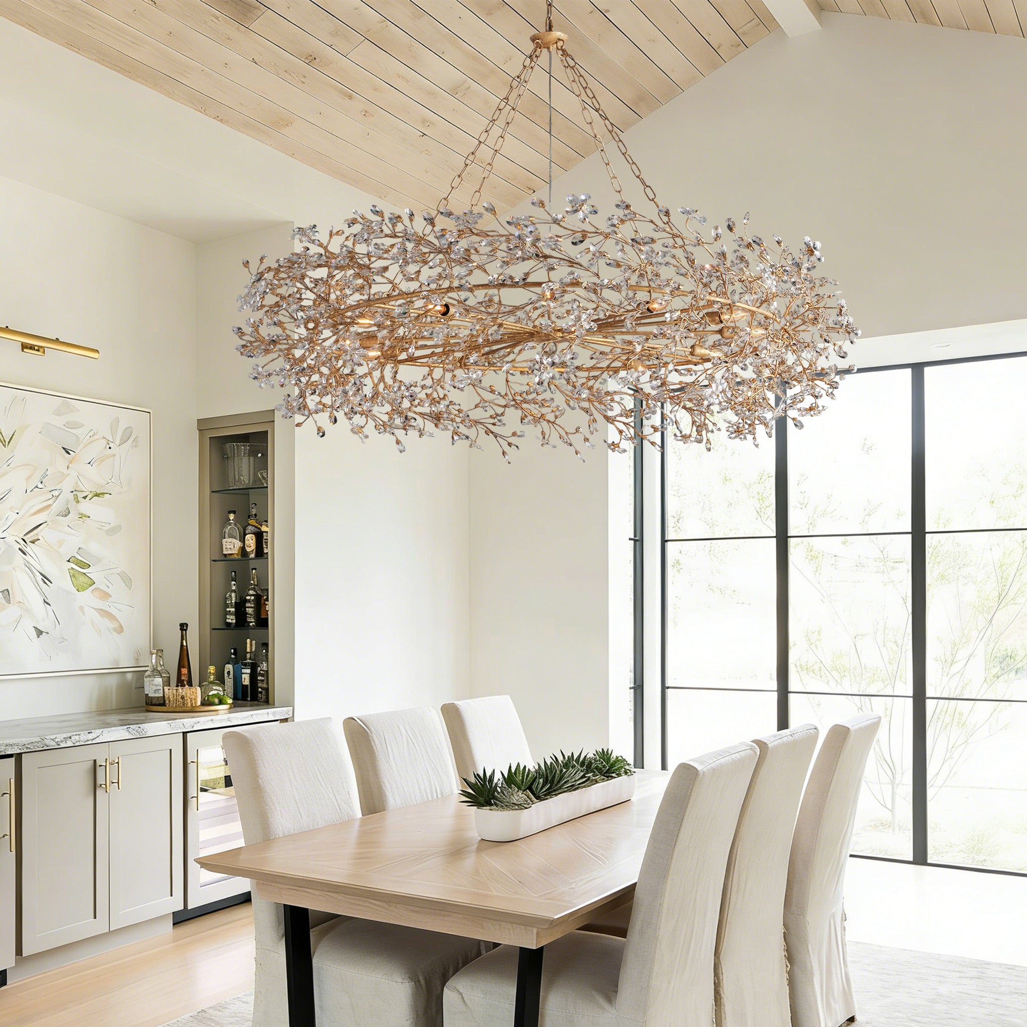Fiore Crown Chandelier