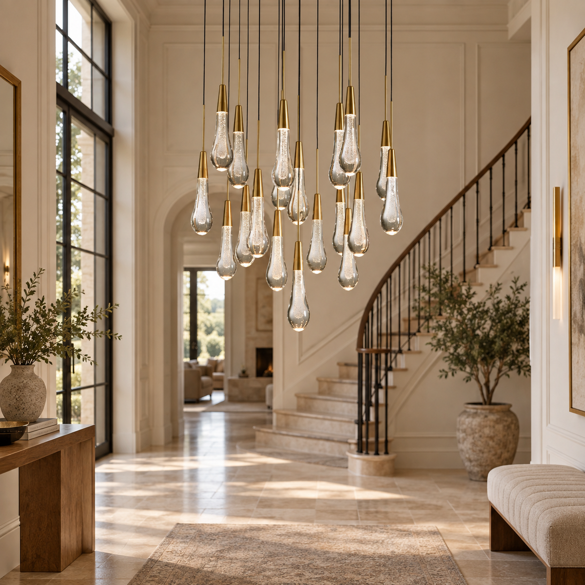 Valenne Round Chandelier