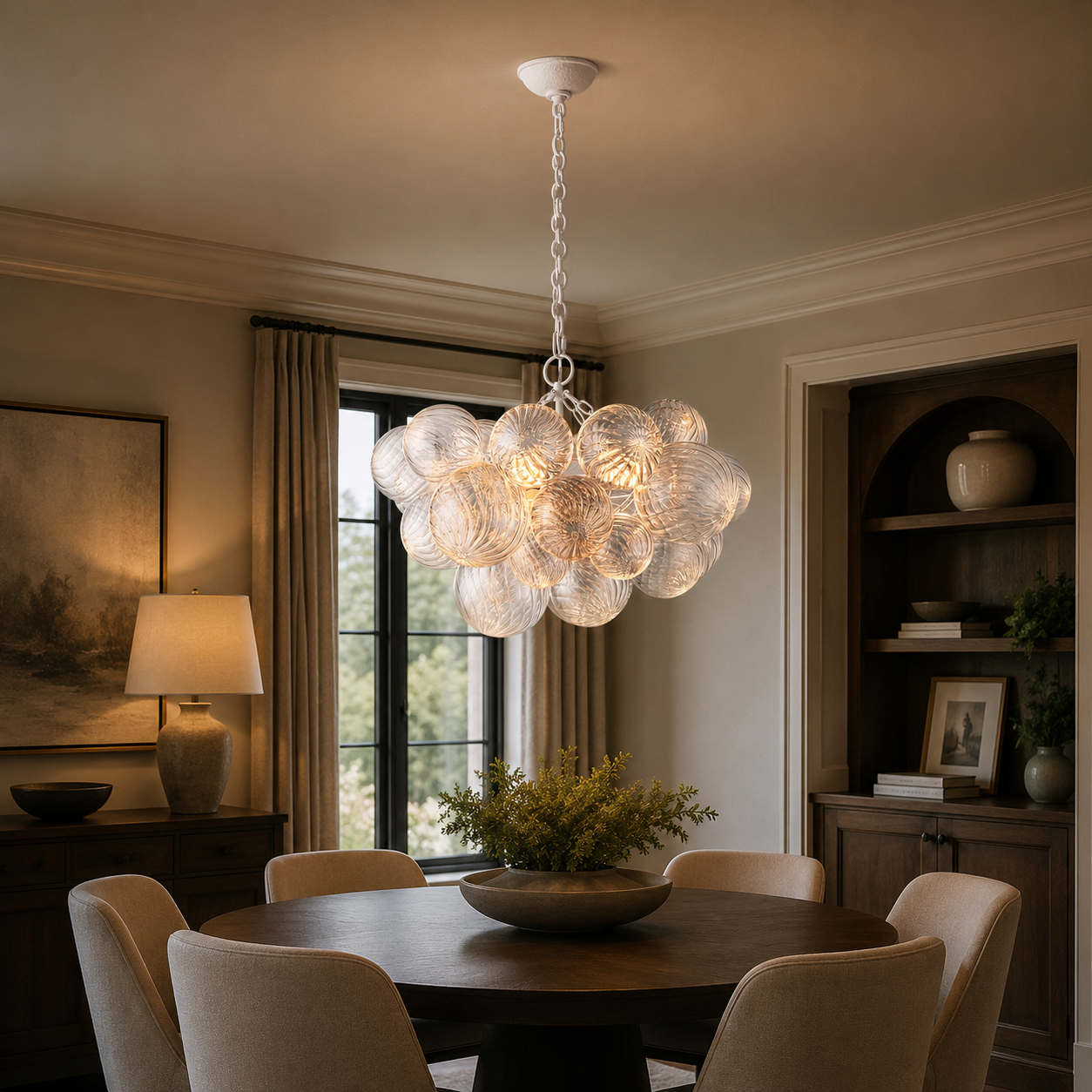 Taroas Round Chandelier