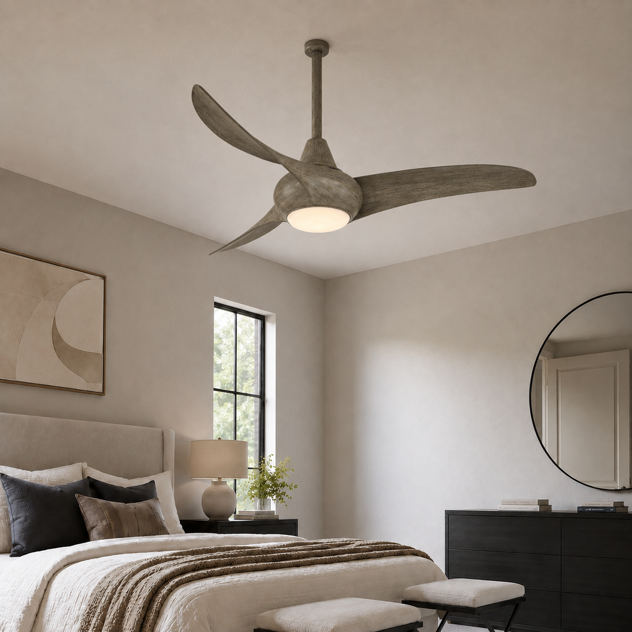 Luminous Wave- LED Ceiling Fan