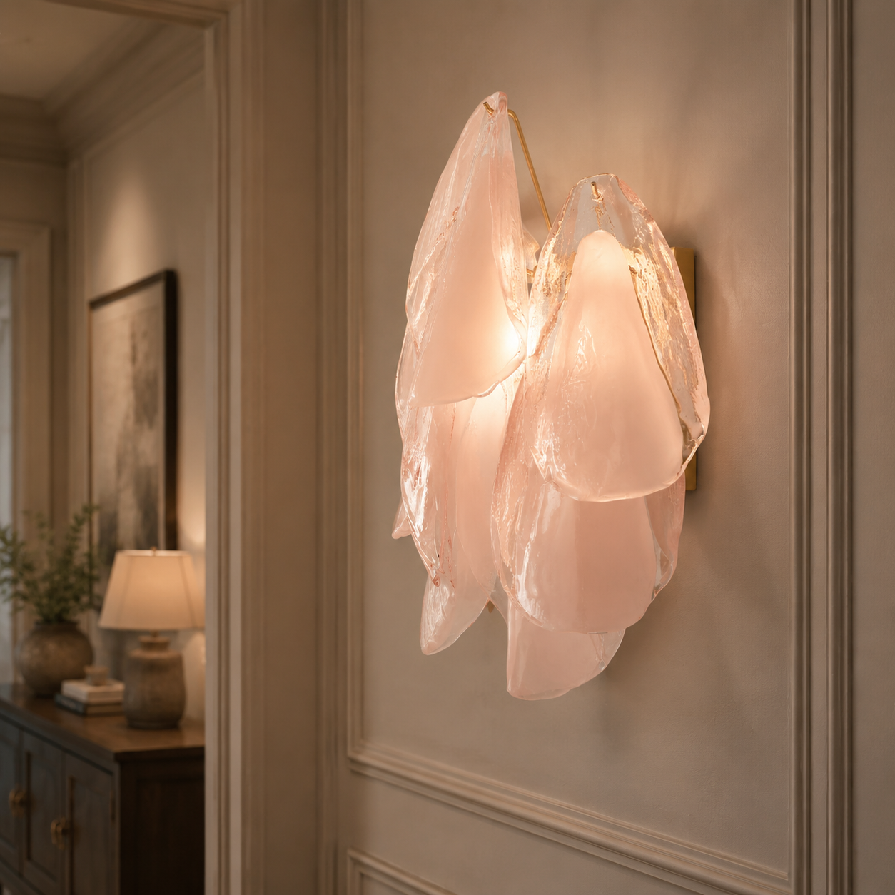 Petaly Glass Sconce