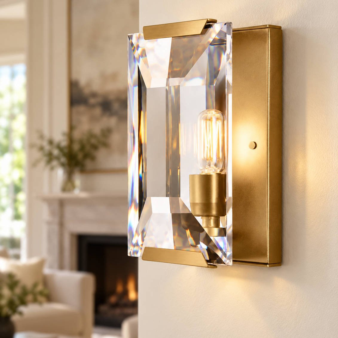 Hadilor Crystal Sconce