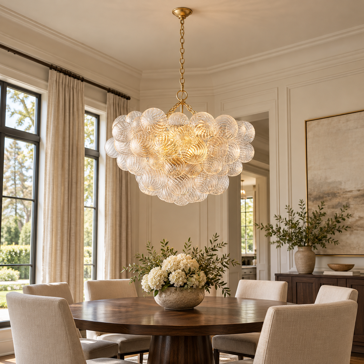 Taroas Round Chandelier