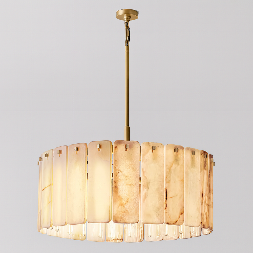 Calametta Onyx Round Chandelier