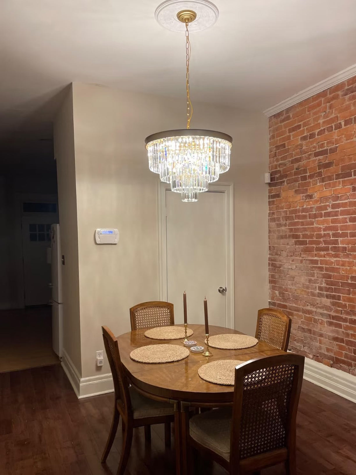 1920s Odeen Round Chandelier