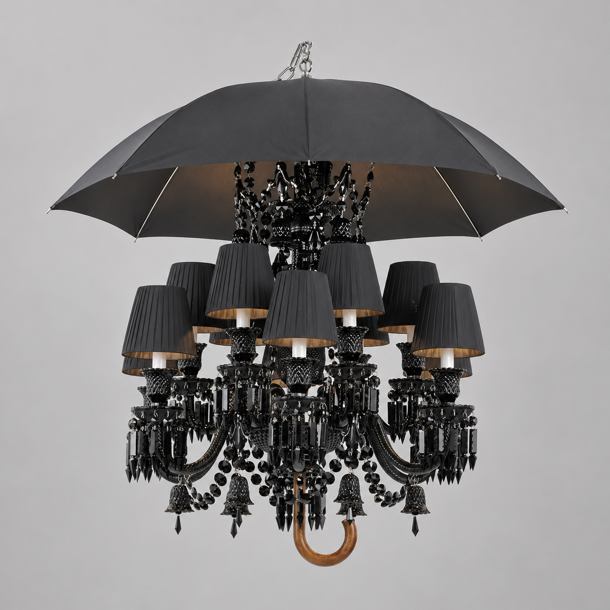 Crystal Lighting with Umbrella