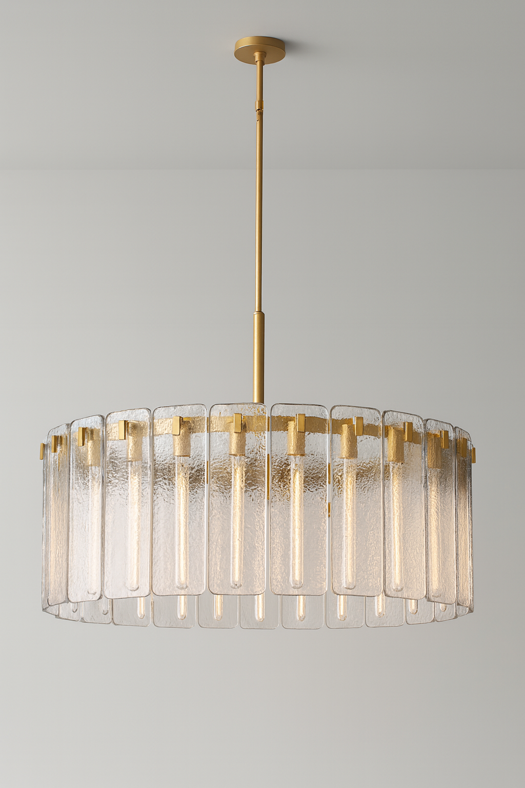 Balamette Glass Round Chandelier