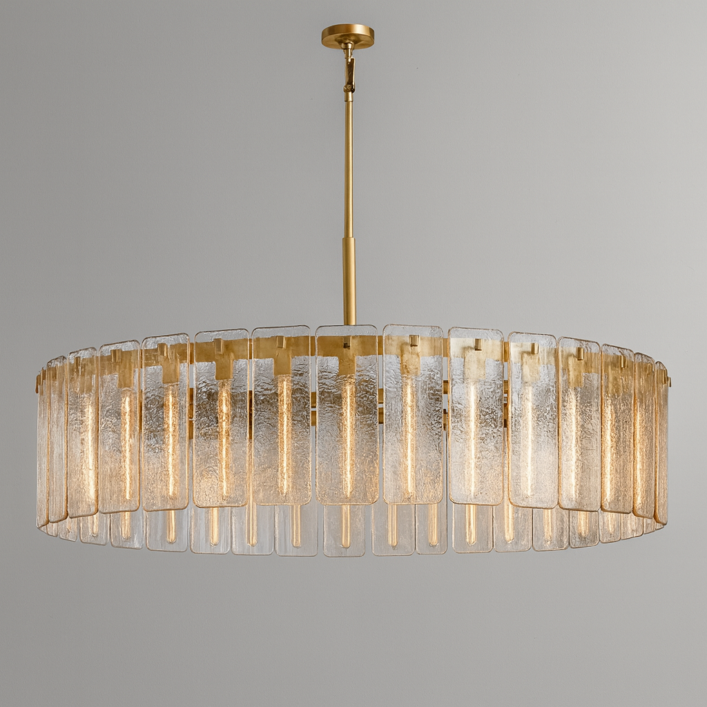 Balamette Glass Round Chandelier