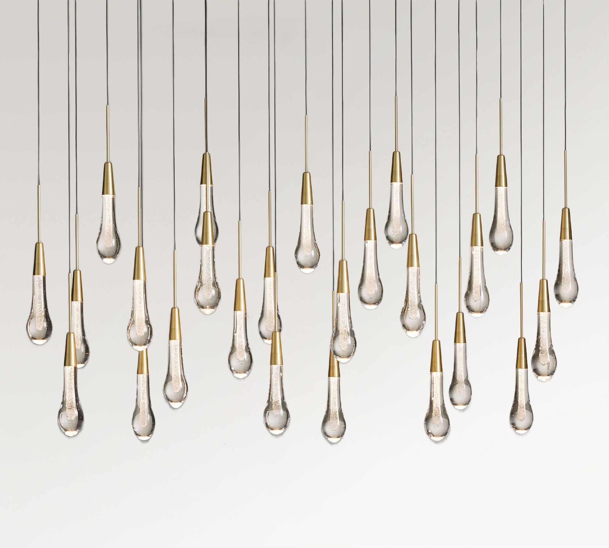 Soltaire Linear Chandelier, Chandelier for Dining Room, Living Room