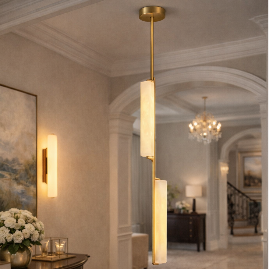 BUDUBON ALABASTER PENDANT