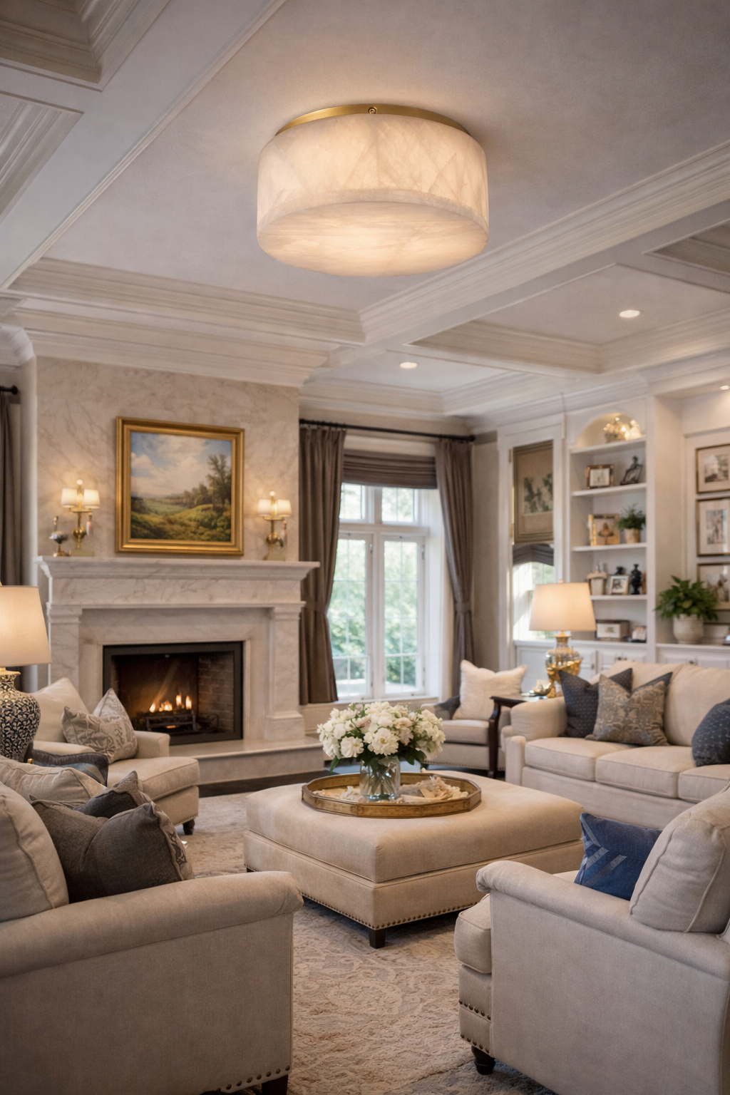 Livage Lueur Round Flushmount