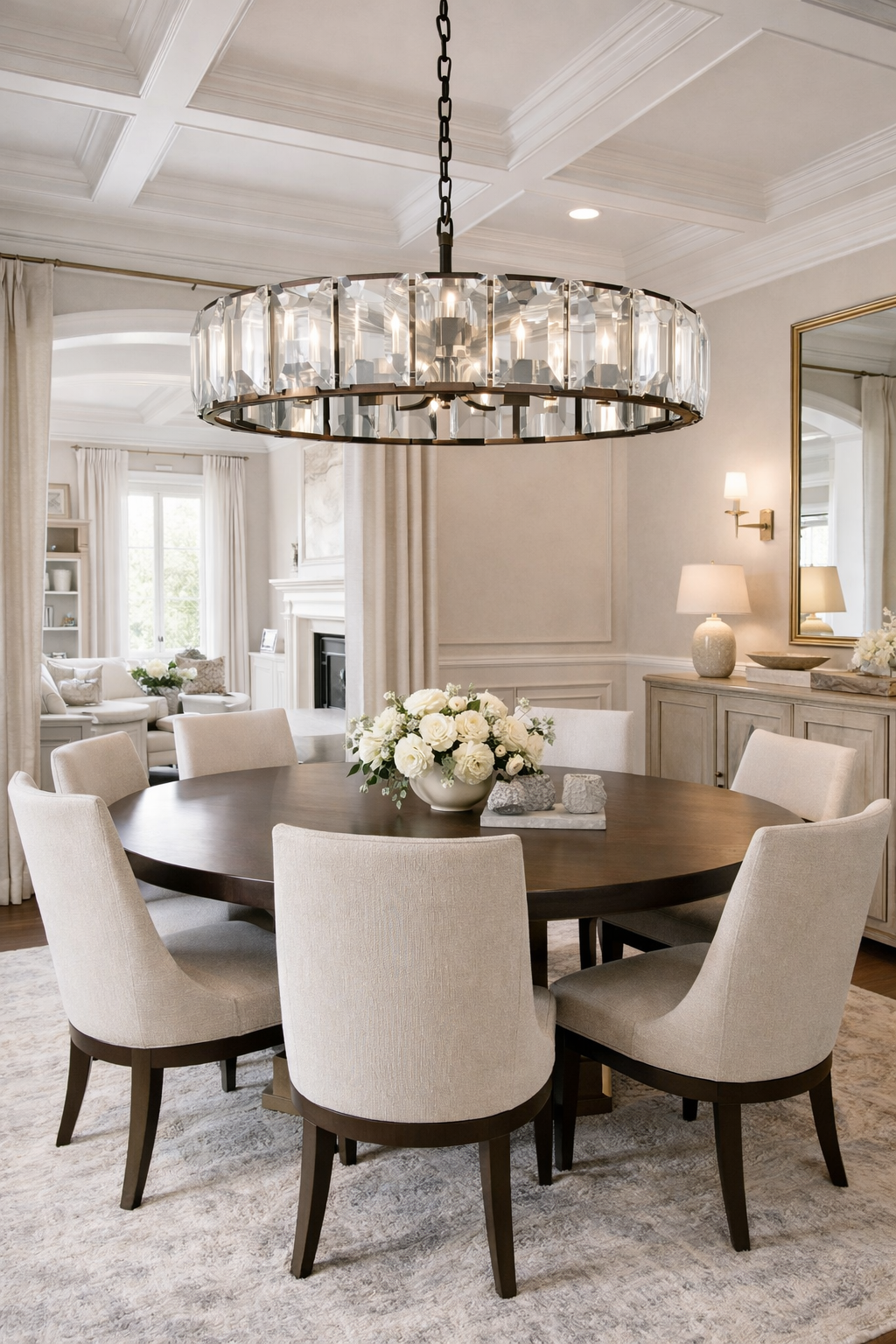 Marlow Crystal Round Chandelier
