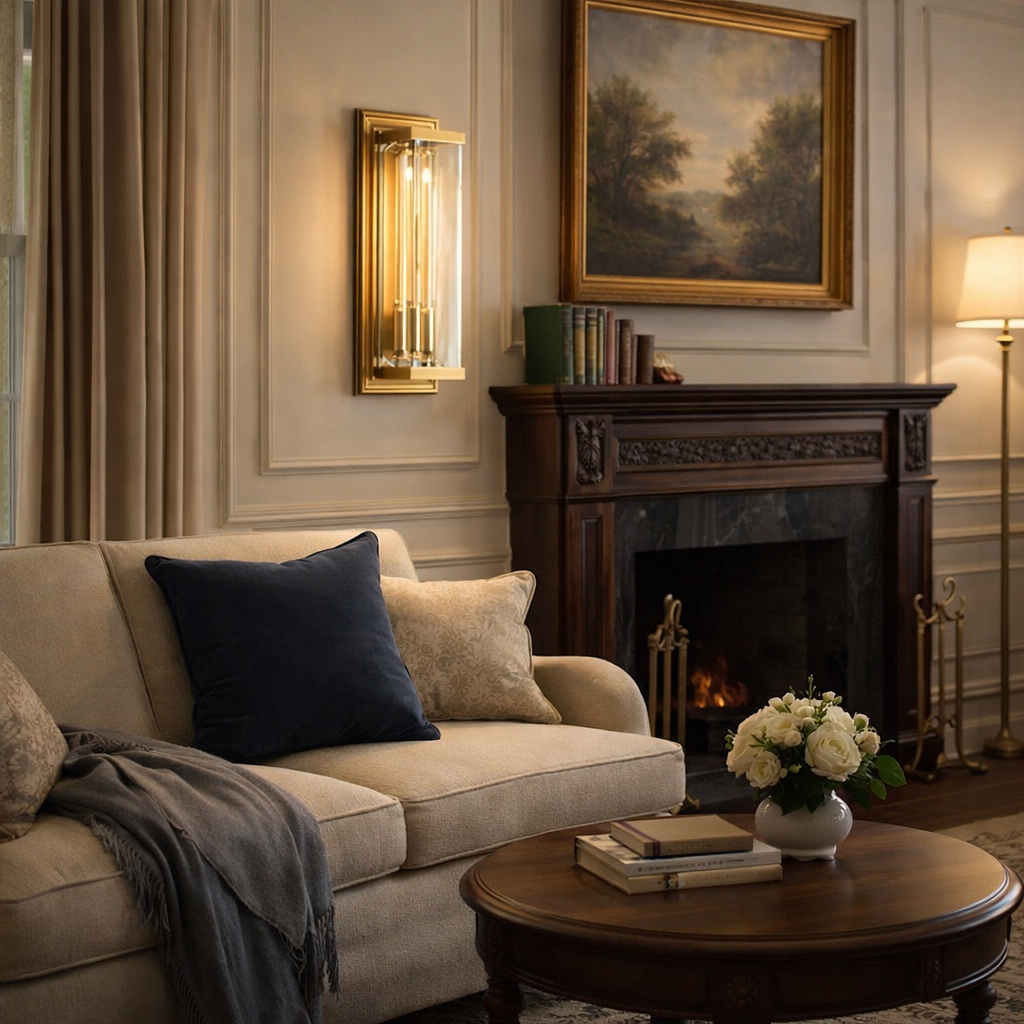 Savilo Grand Rectangular Sconce
