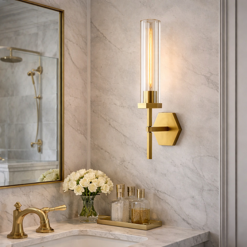 Lambety Hexagonal Sconce