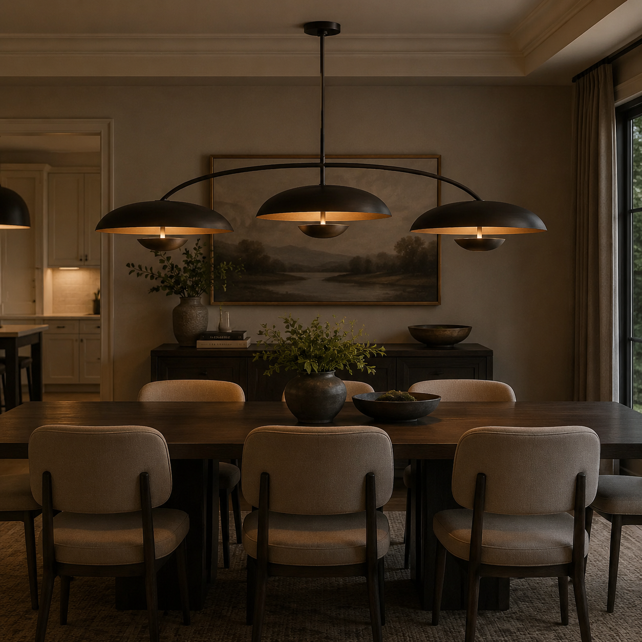 Cosmicara Linear Chandelier