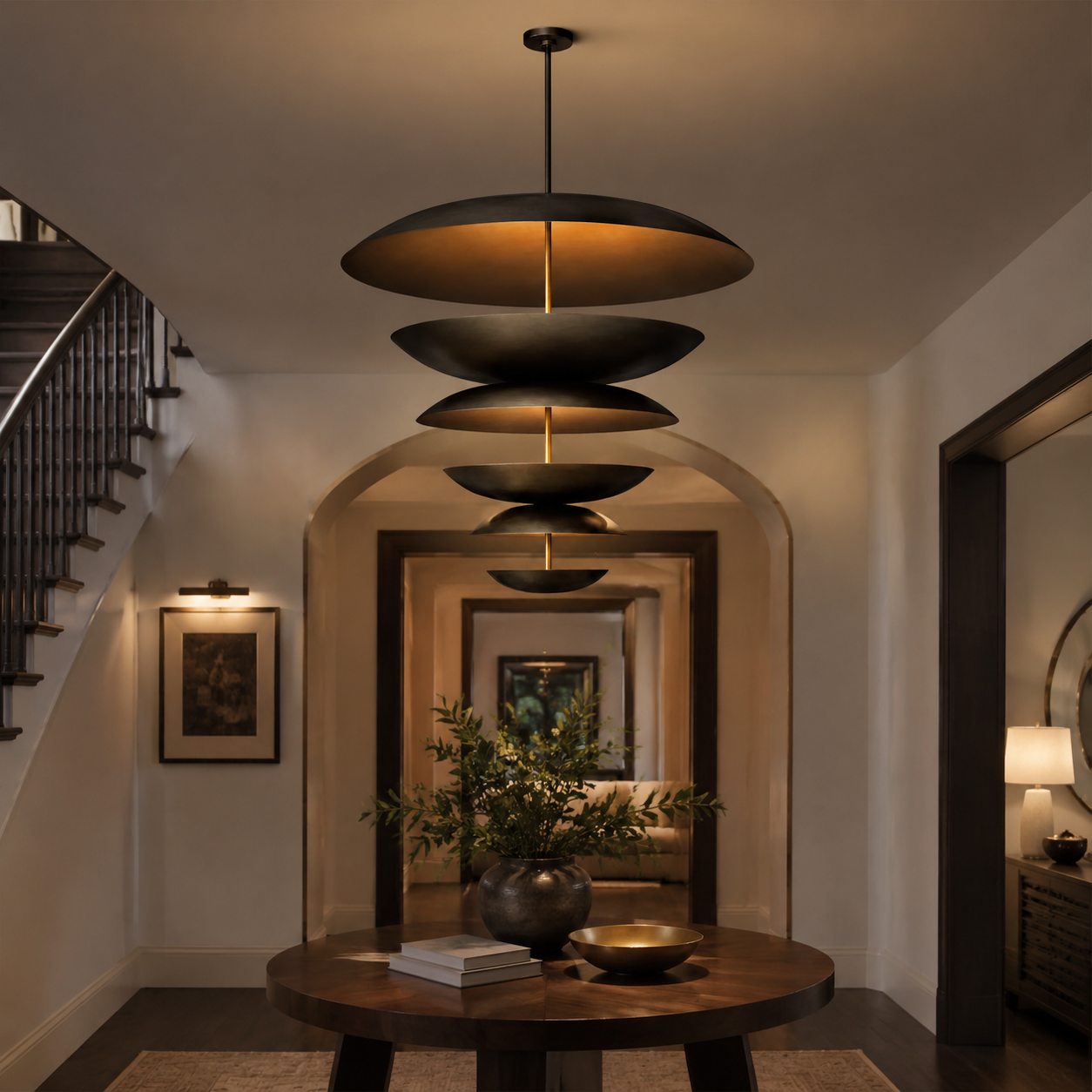 Cosmicara Three-Tier Chandelier