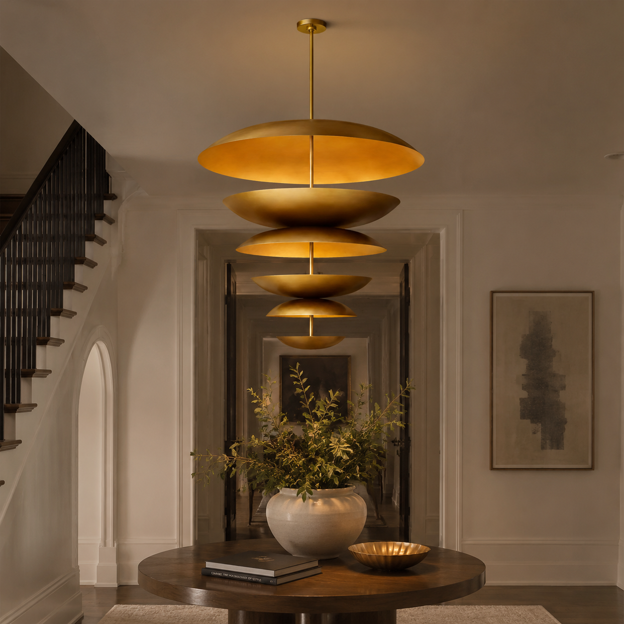 Cosmicara Three-Tier Chandelier