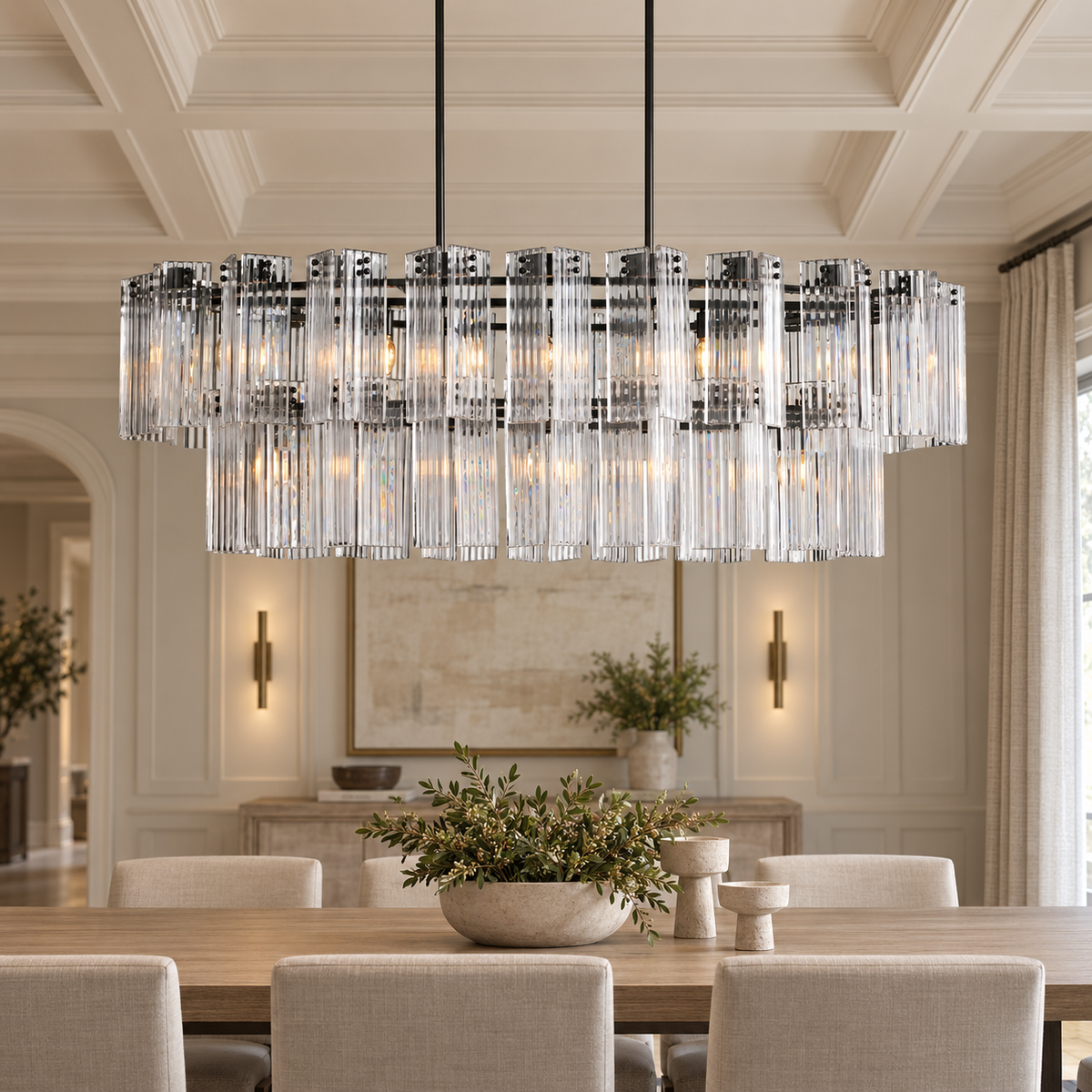 Delsie Oval Chandelier