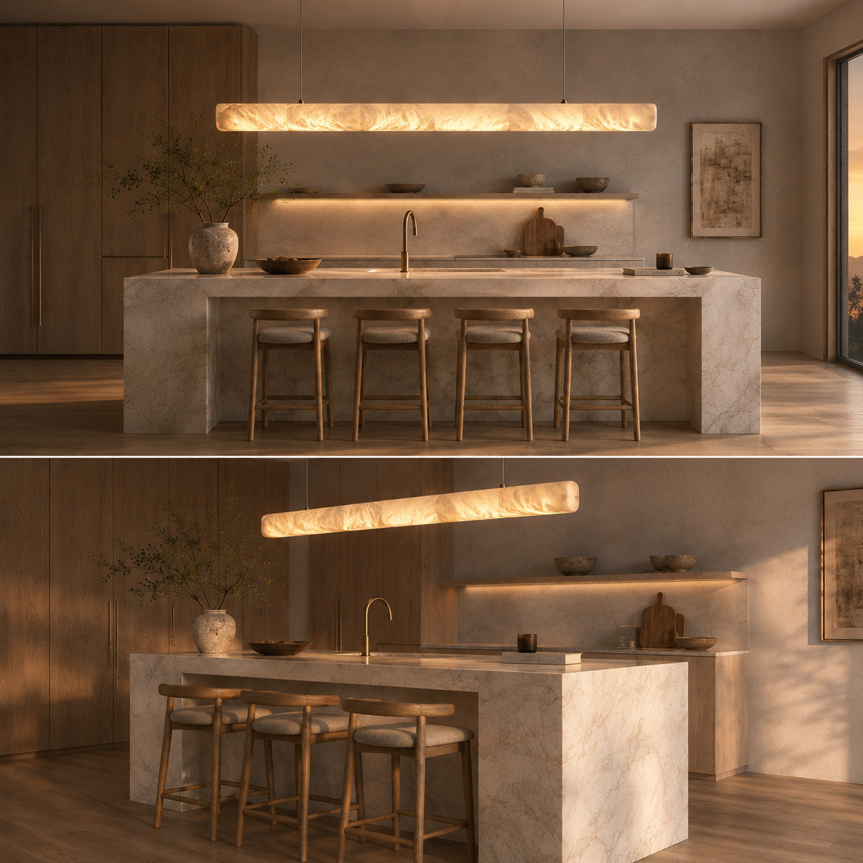 Halima Linear Chandelier