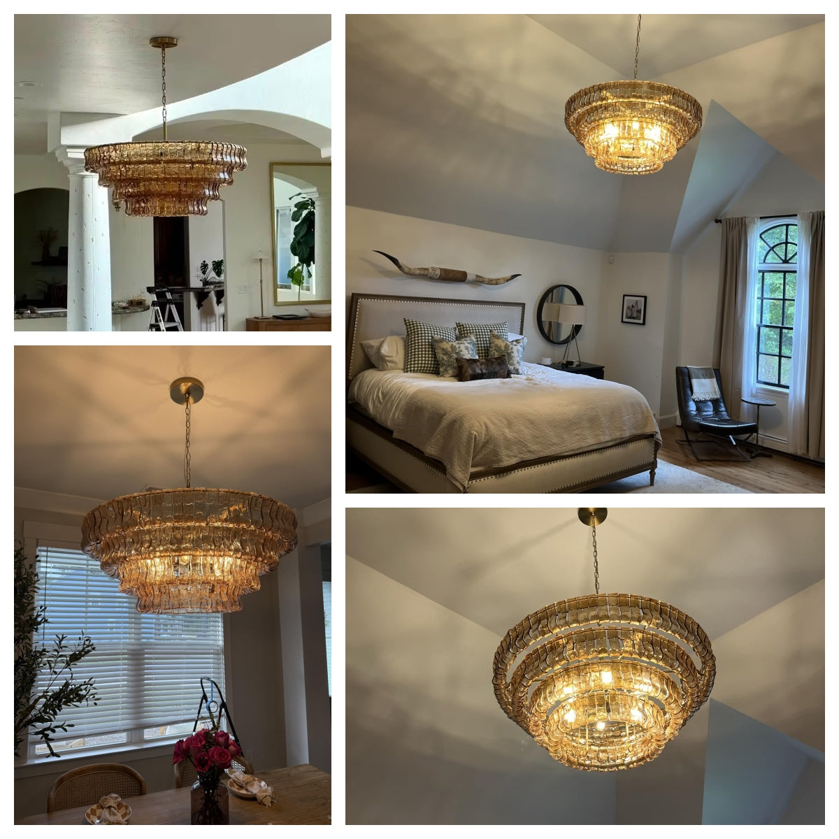 Ghiaccio Round Chandelier